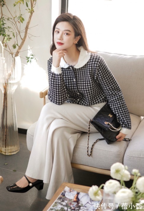 大长腿 40岁女人选裤子“穿白不穿黑”,借鉴这一组搭配要点,优雅又体面