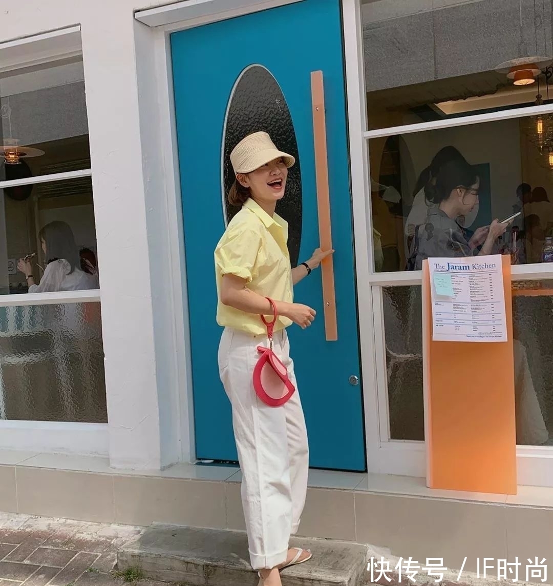 修饰力 九分裤 + 短袖,今夏王炸组合!