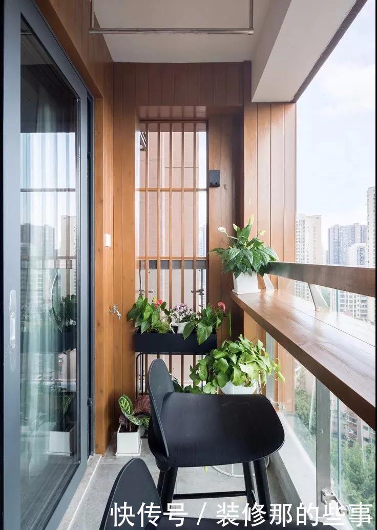 防腐木|86㎡北欧风,复古家具+绿植简直绝配,浪漫的家居氛围