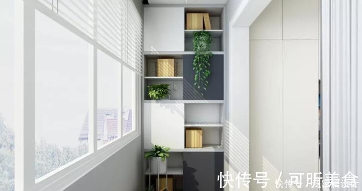 空间|35㎡一居，客餐厅兼工作区，每寸空间不浪费，功能堪比大户型，服