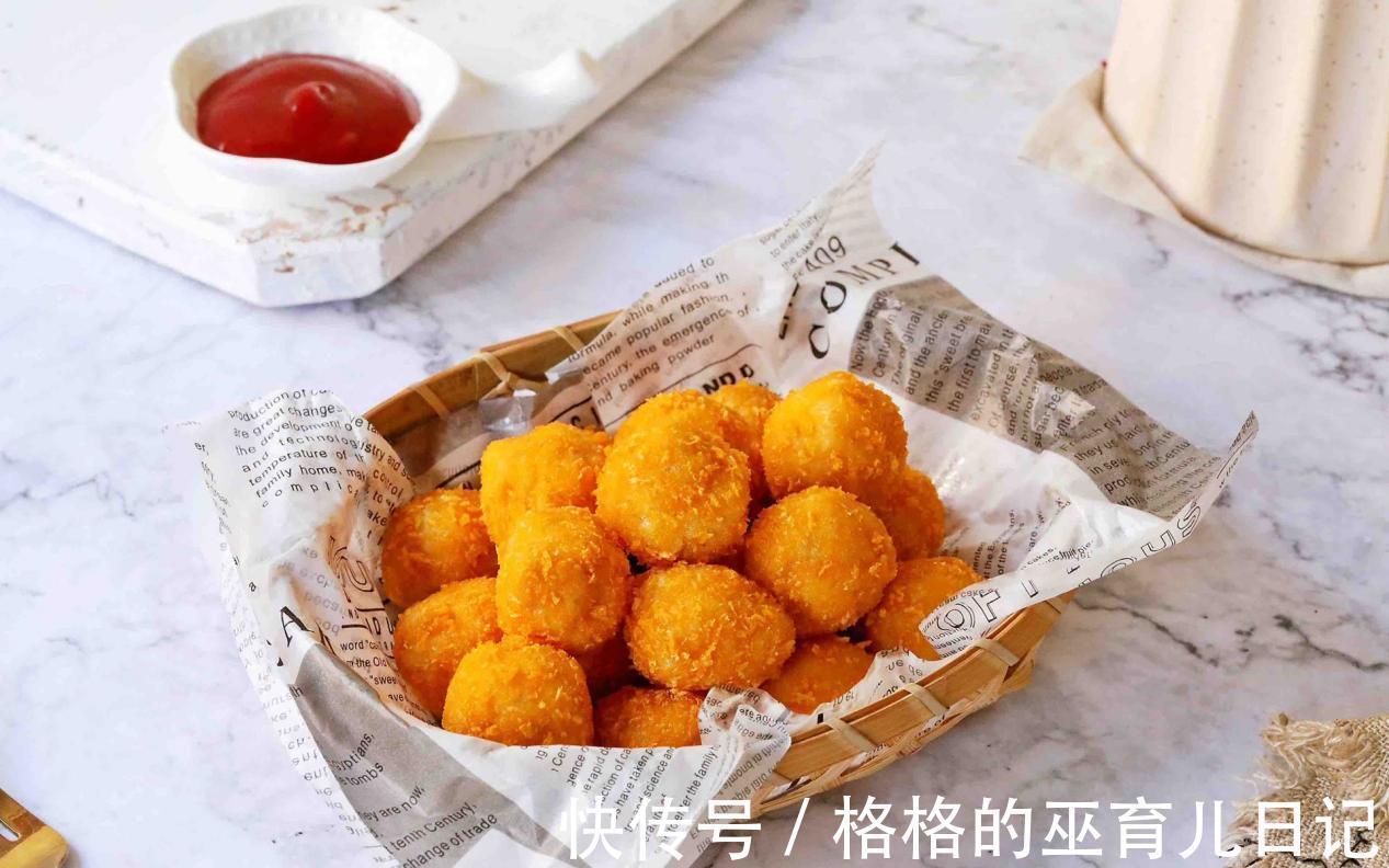 自制脆皮炸鸡丸,外酥里嫩,健康无添加,冬至过后大人小孩都喜欢