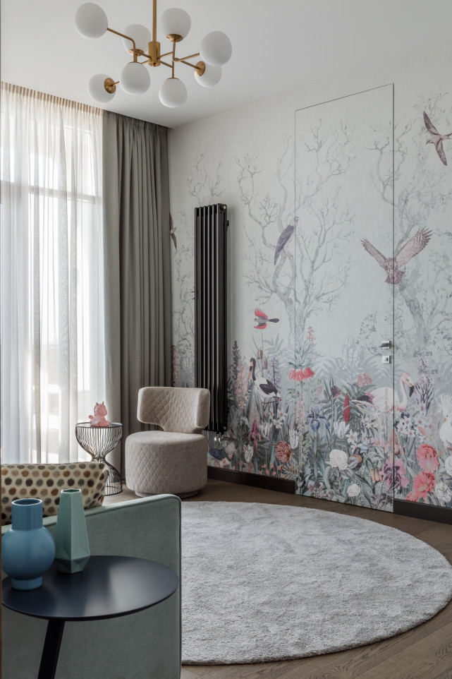 bed|700㎡顶层大平层，轻奢混搭风豪宅