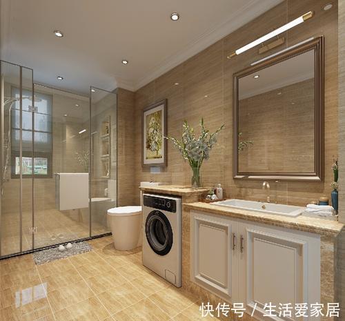 装修风格|房子装修不要把洗衣机放阳台了,外国家庭这样做更实用,太机智了