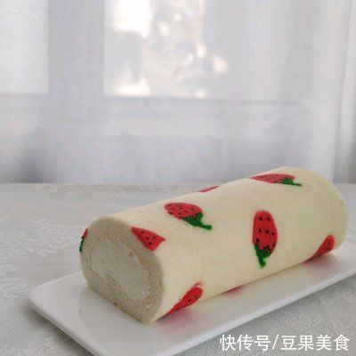 手绘天使蛋糕卷|缤纷下午茶~手绘天使蛋糕卷