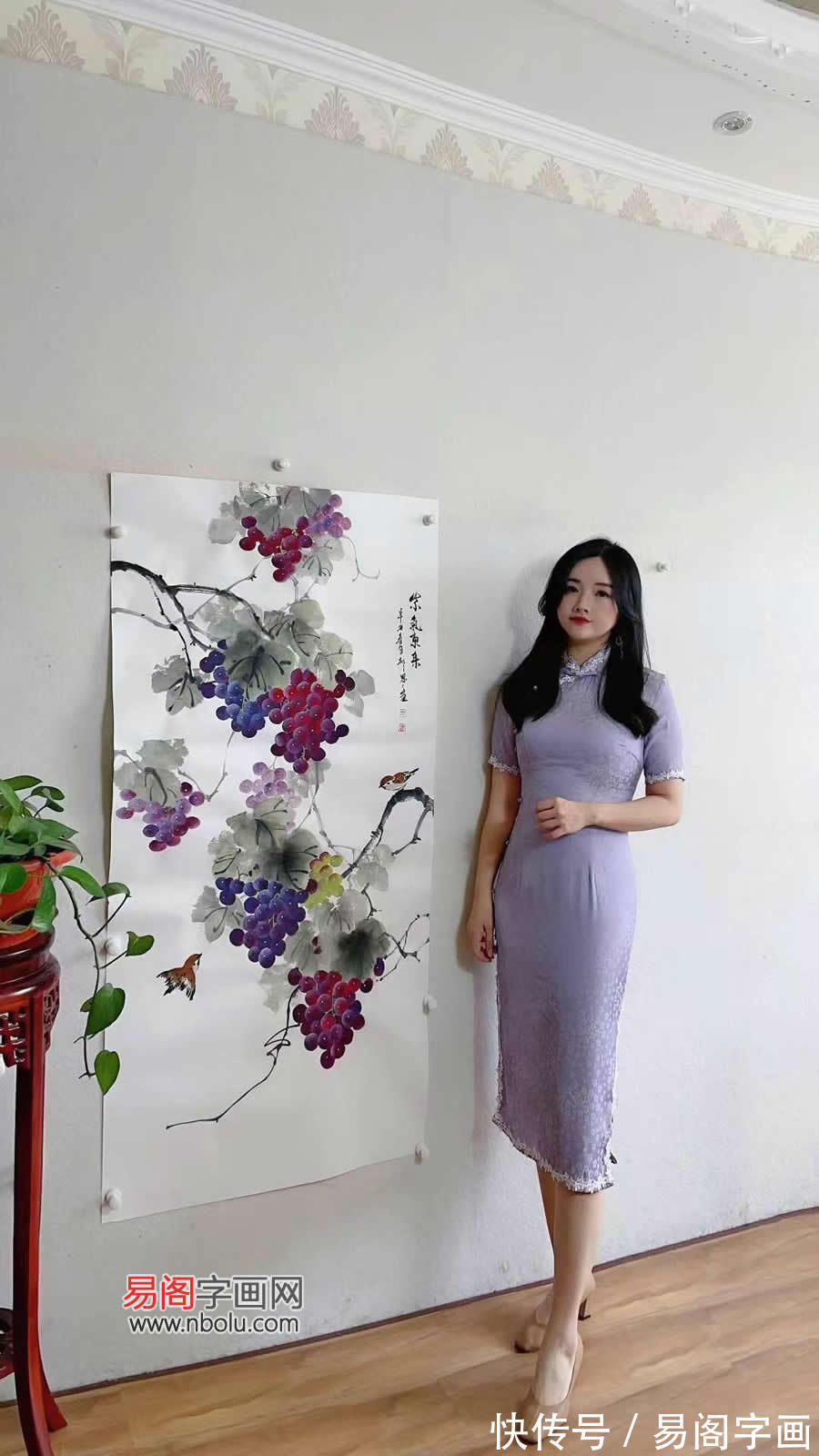 郝思思#郝思思 一位有颜值偏要靠才华的美女画家