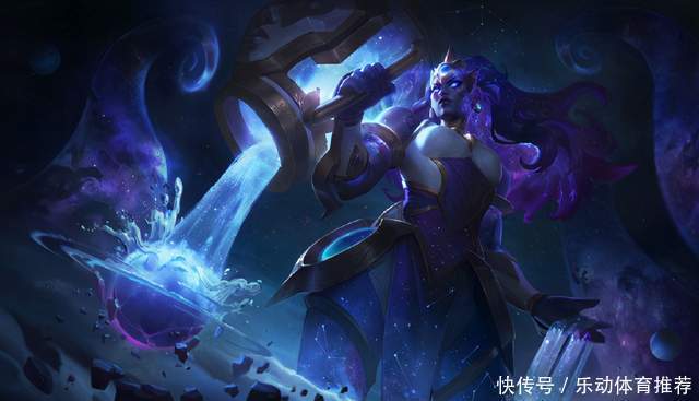 星界|英雄联盟星界系列皮肤原画公布：人马跟血鬼帅炸天际，准备入坑了