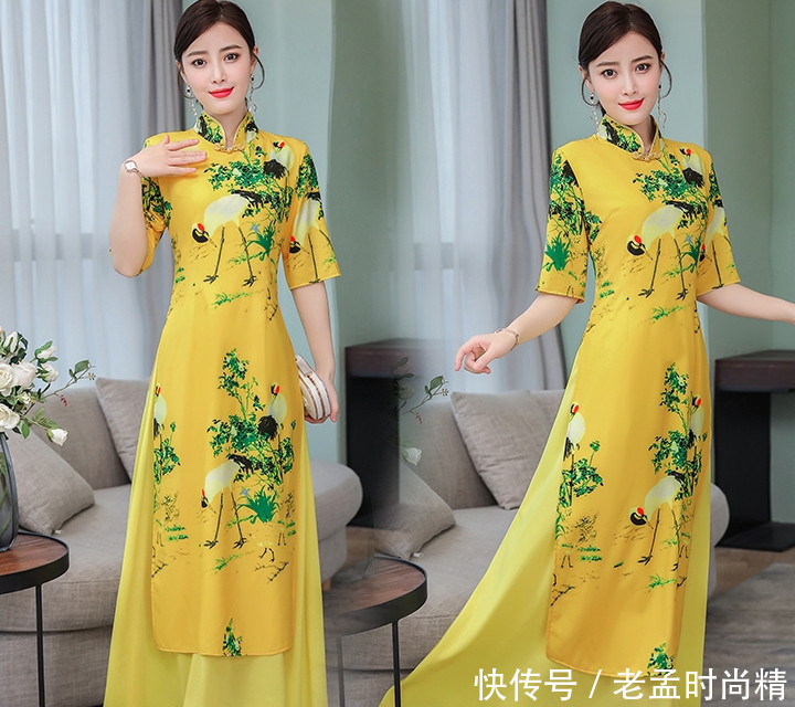 女人穿旗袍就是美! 尤其下面几款, 满满女人味