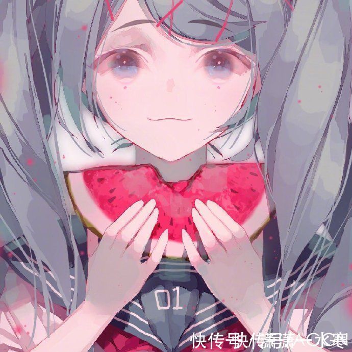 大佬|这位画师大佬的初音太适合当头像了,公主殿下表情既可爱又丰富