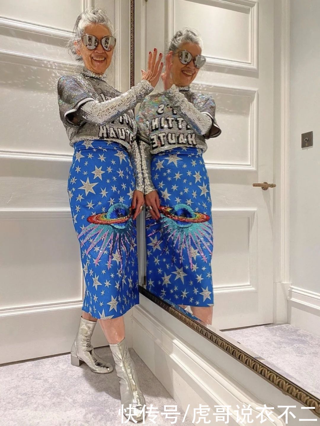 单品|变老并不可怕，这位日本奶奶真是时髦精，年过70比年轻人还会穿