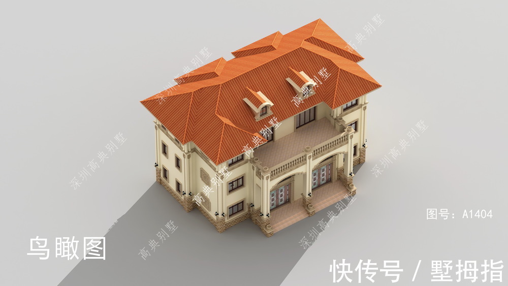 邻居们|在乡村盖栋这样的别墅，采光充足，真是叫邻居们羡慕死了。