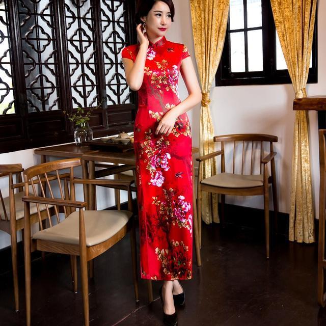 版型|中国式独有的改良式旗袍连衣裙,优雅高贵感受民国风情