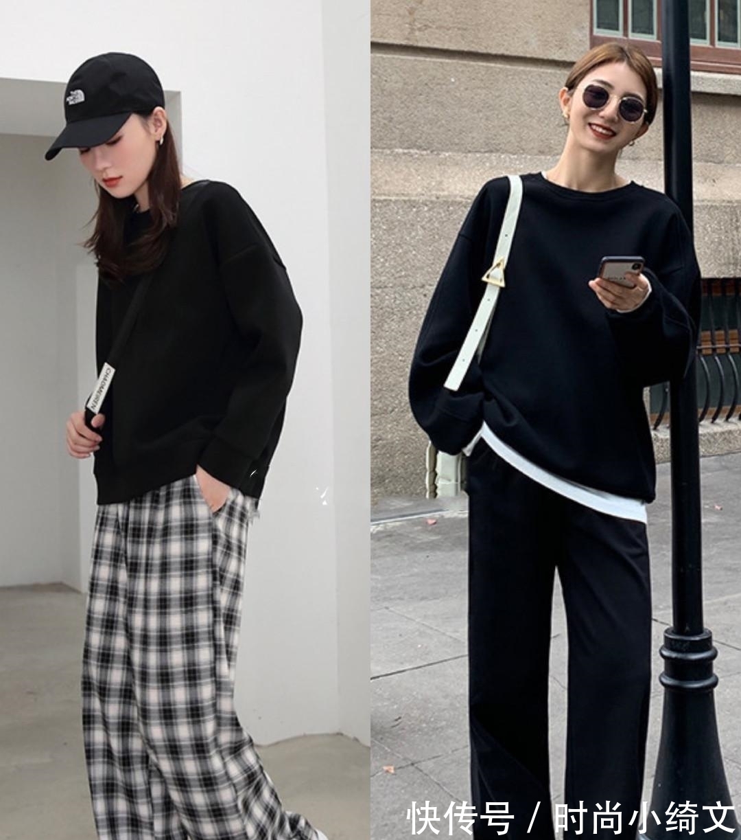 牛仔裤 卫衣下面要少穿牛仔裤,今年流行这样穿,减龄显嫩,值得借鉴