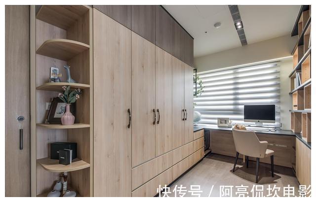 餐厅|116㎡三居室，巧用室内门，打造极具灵活开阔感的新家！