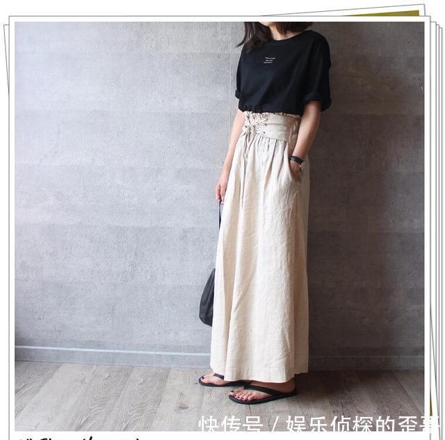 T恤|黑色T恤的搭配示例,更时尚的穿搭参考