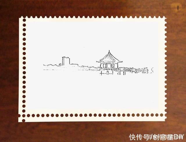 风景|风景宜人的大明湖，还可以这样画出来