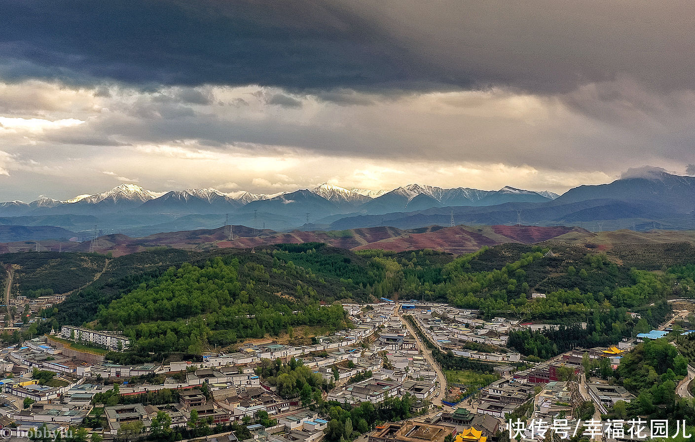 魅力|错的时间去了对的地方，一场太阳雨后，彩虹下目睹了塔尔寺的魅力