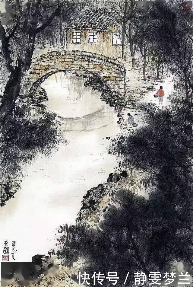 杨善深#岭南派大师杨善深之子的花鸟、山水和人物!