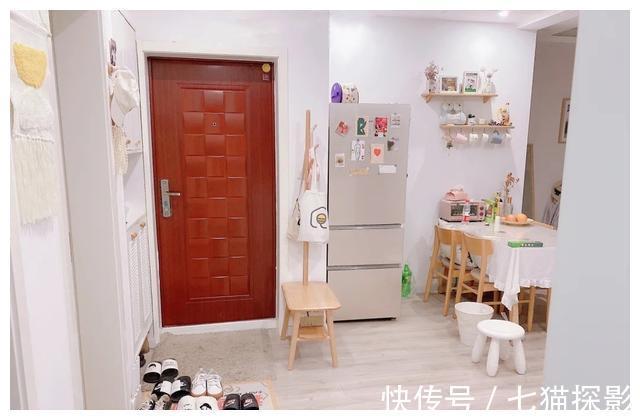 白墙|她家全屋大白墙,不做任何造型,即便已经入住四年,依然整洁温馨