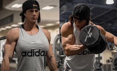 肌肉线条|姑娘一身肌肉,体重87公斤,网友:男友敢分手吗?