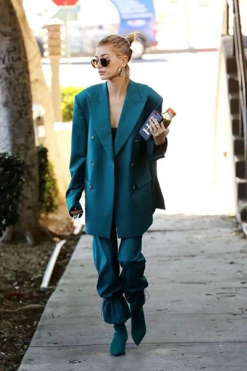 蓝色，穿对了显白有气质！