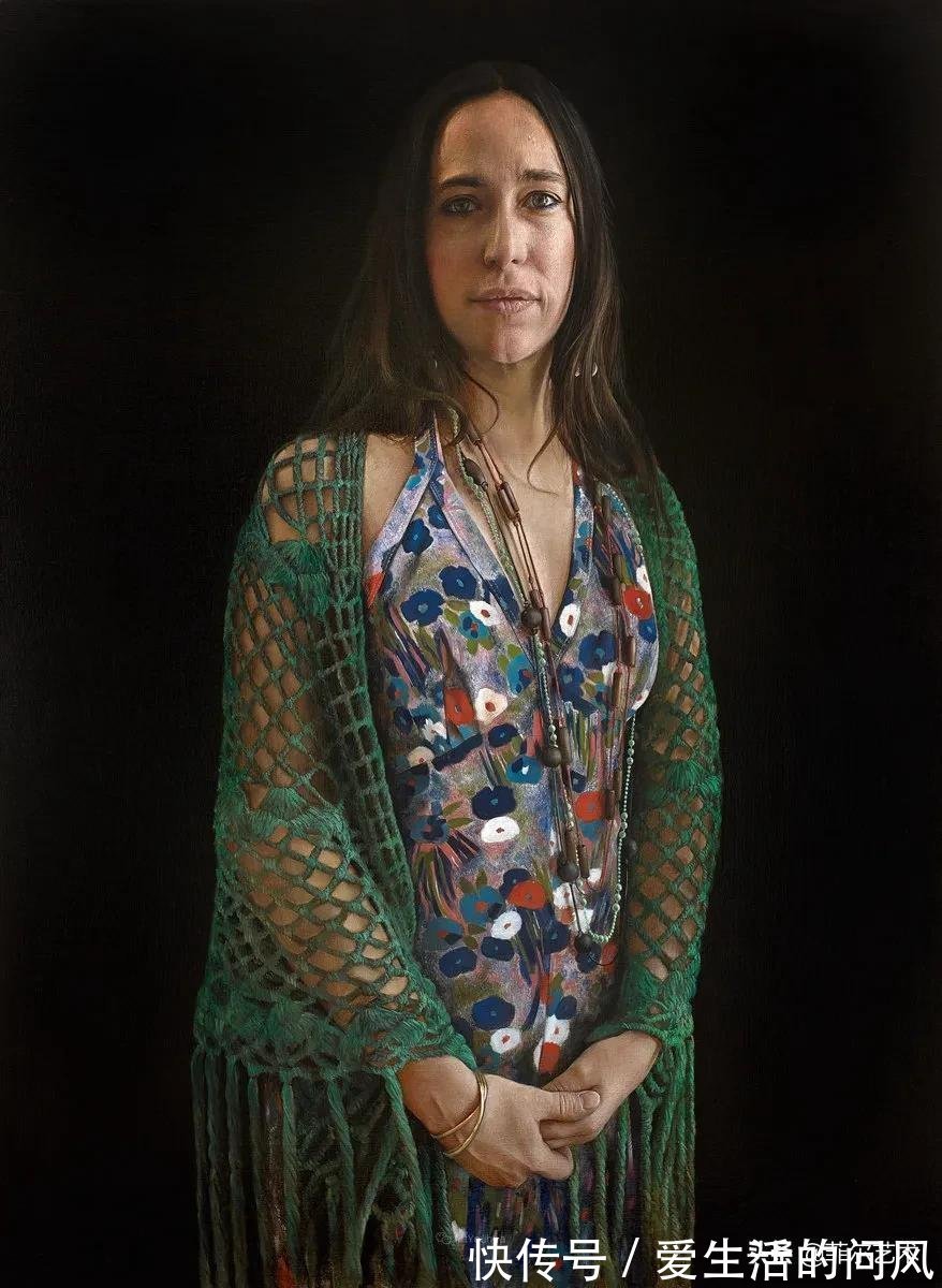 安妮·@法国画家安妮·罗达超高清、超写实人物油画作品欣赏