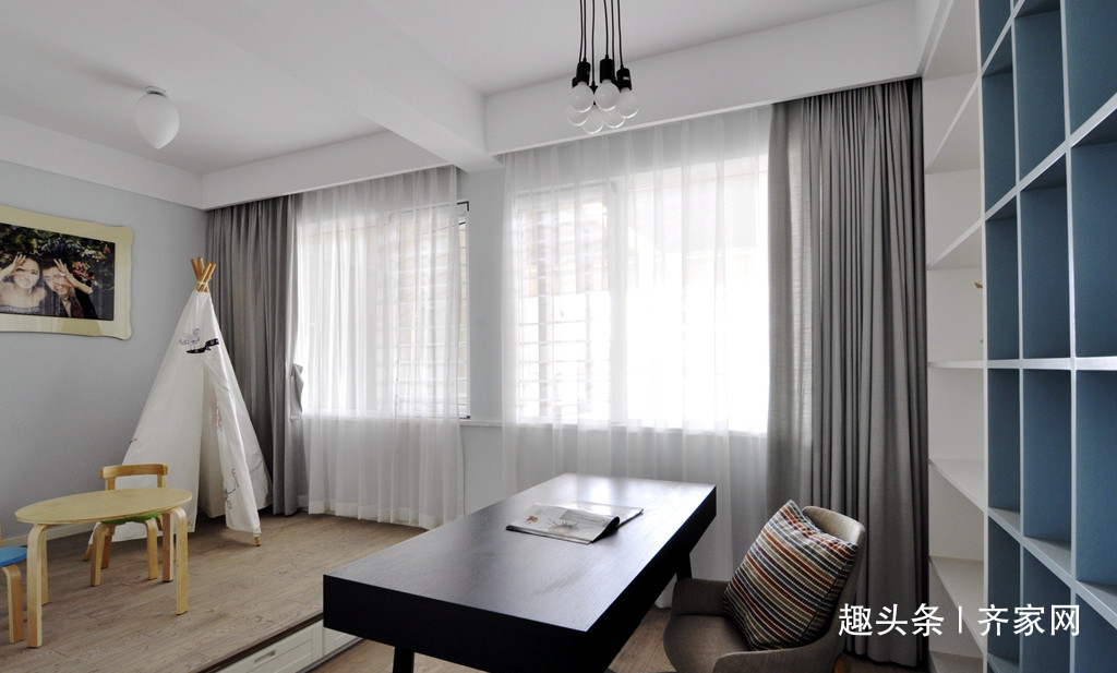 简约|110平现代简约两居,生活品味以及健康时尚的消费理念