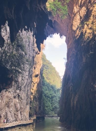 中国最奇妙的地方之一世界遗产南方喀斯特，东方的巴黎凯旋门