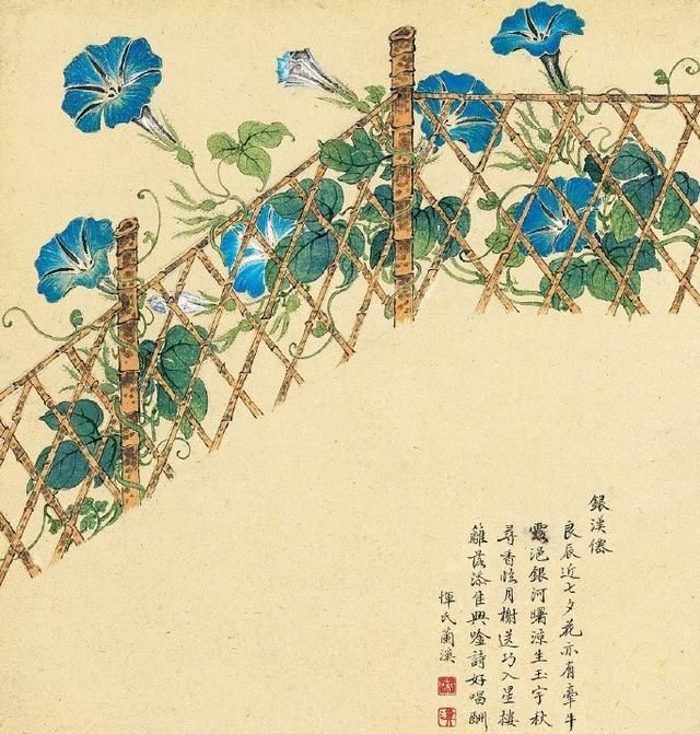 莫奈#清代名家画花卉,每一笔都栩栩如生,给人赏心悦目的感觉