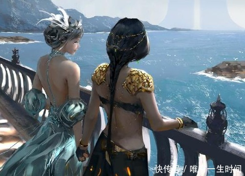 漫画|《鬼刀》漂亮的电脑壁纸,海琴烟弹琴太美了,喜欢看两位公主同框