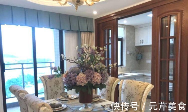 主卧室|132㎡轻奢三居室,南北通透双阳台,朋友说这套房子可以打99分