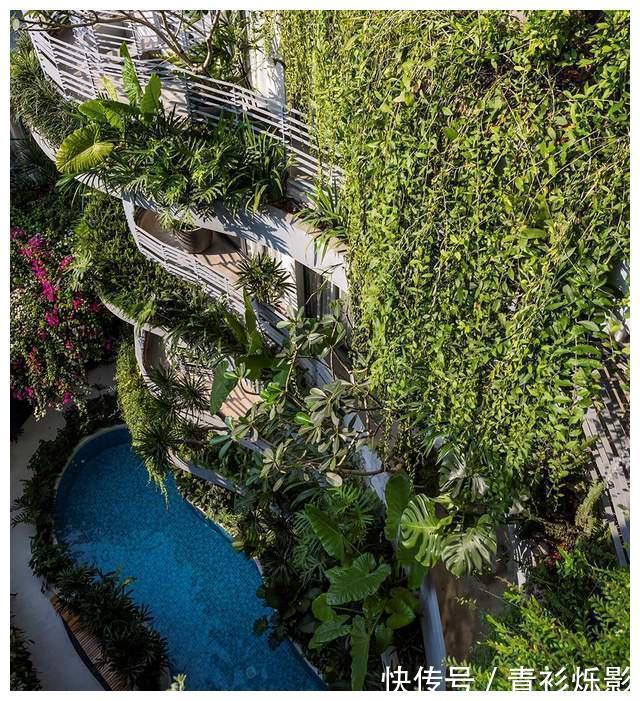 住宅|未来城市的套房住宅,每一户都带有花园,推开门就是自家院子