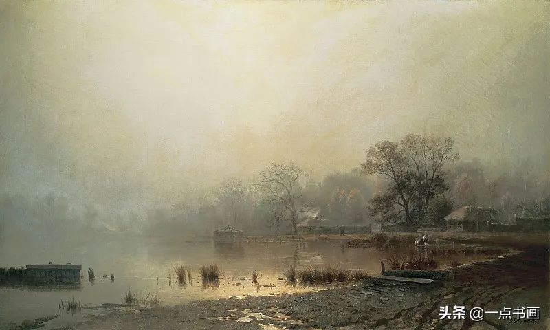 列夫·！光色优美的俄罗斯风景油画，如此迷人美丽