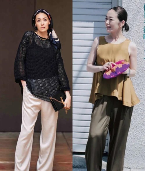 日系 分享日本女人的三个穿衣习惯,坚持下来变女神,50以后都很有气质
