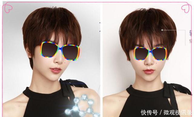 短头发 今年流行“挂脖子”发型,比短发更显女人味,很显脸瘦!