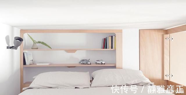 卧室|小户型空间不够用照她家这么装,33㎡装成两间房,还有宽敞客厅