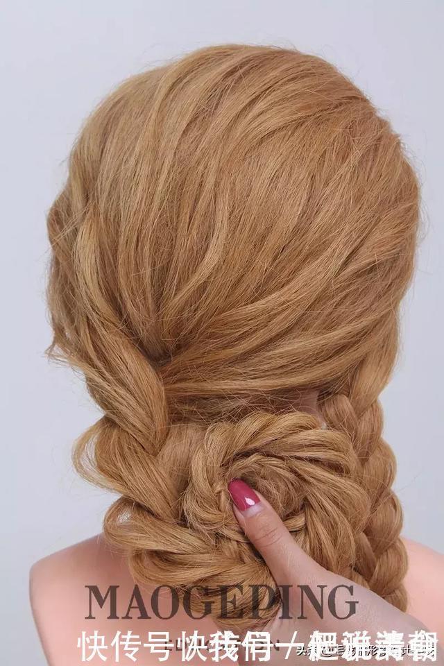 发夹|手把手教你唯美低发髻盘发，让头发如花朵般绽放！