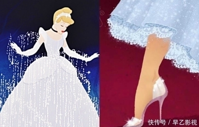 水晶鞋|迪士尼公主裙子下的“秘密”,花木兰中国风,艾莎女王冷艳