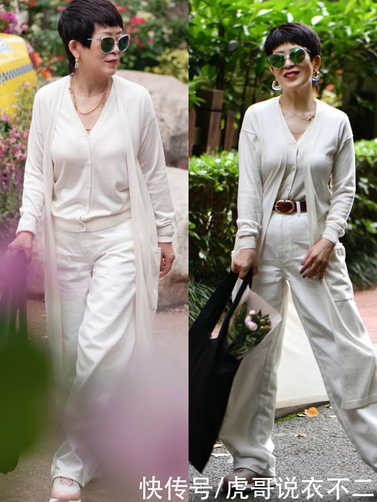 配饰|有品位的60岁女人真会穿，记住4个黄金原则，优雅知性又显年轻