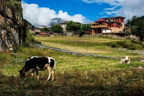 自驾川藏北线，游完四川德格，西行26公里就是西藏这个风光人文俱佳的景区