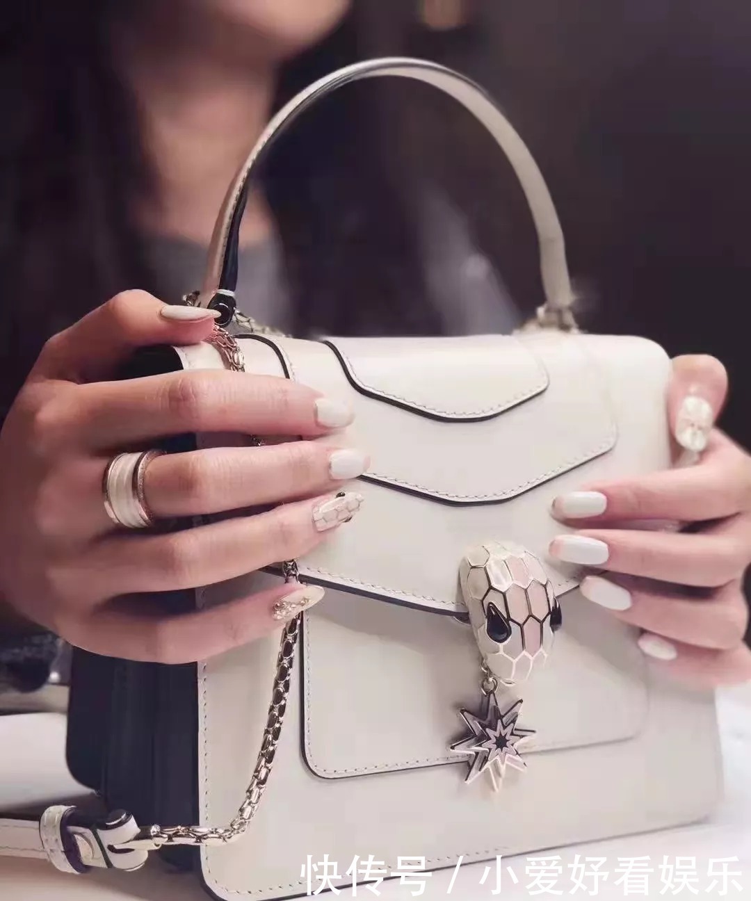 上海宝格丽酒店美甲,明星名媛将珠宝嵌在指尖