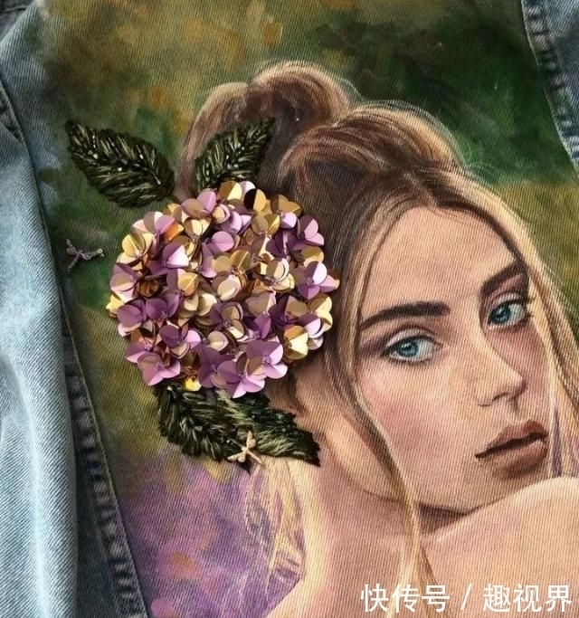  衣裤|旧衣裤都闲置了，不如用亮片来一场改造吧