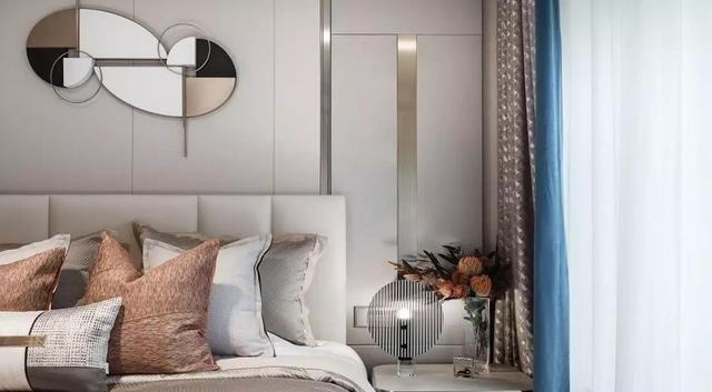 爱马仕橙|大平层的现代轻奢风设计高级灰碰上爱马仕橙的惊艳!