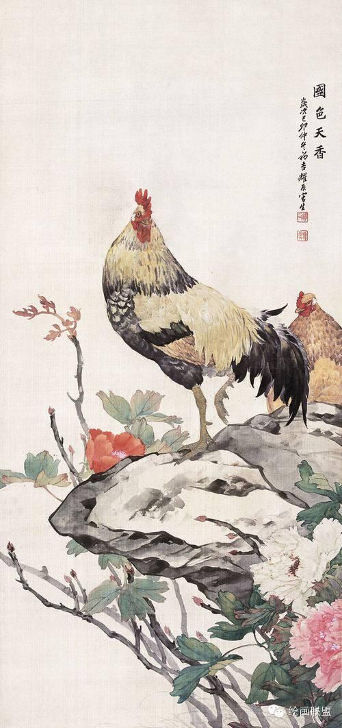 一代宗师|上阵父子兵，这爷俩画鸡能排第一！