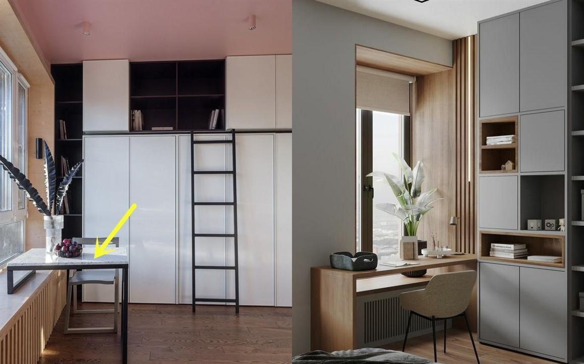 窗台桌|窗台边空着别浪费,延伸10cm宽做窗台桌,5种设计白白多个吧台区