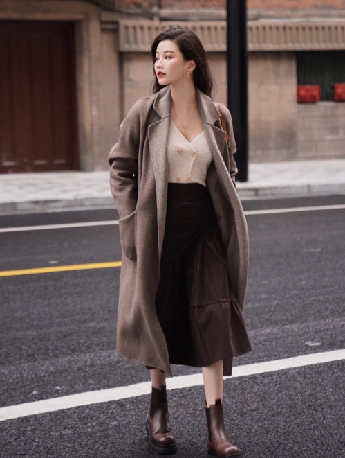 搭配 冬天大衣不要瞎穿,看看这些优雅高级的搭配方式,精致时髦又百搭