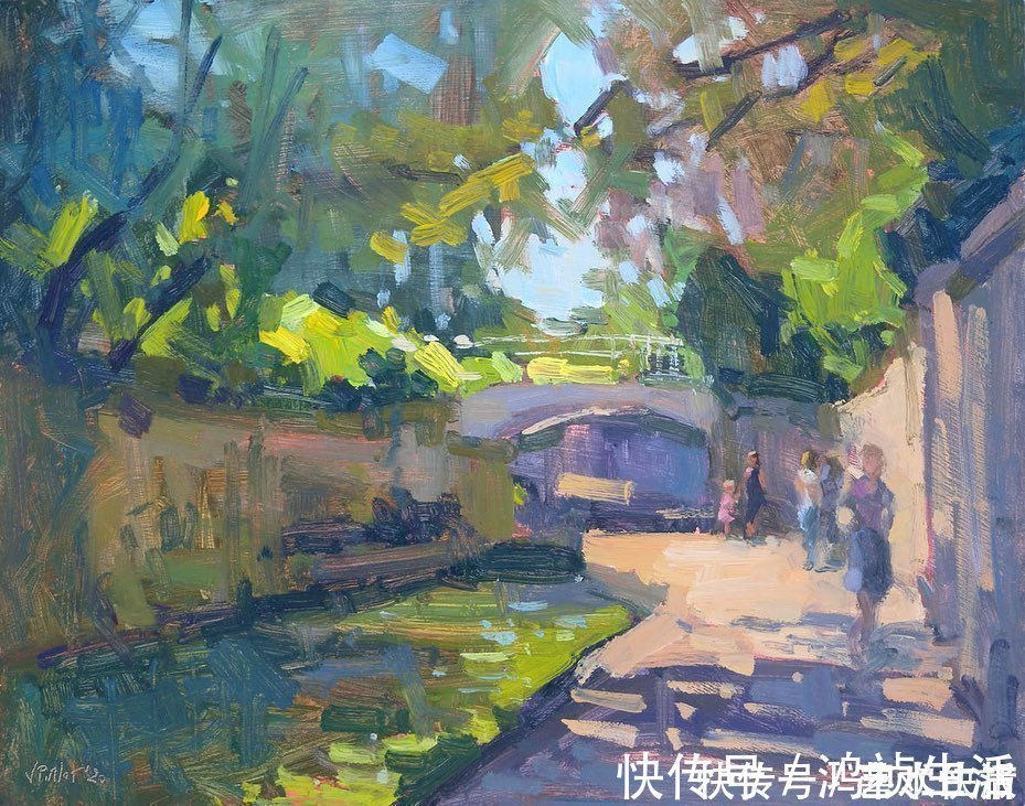 油画作品|比利时艺术家瓦莱丽皮洛特油画作品欣赏