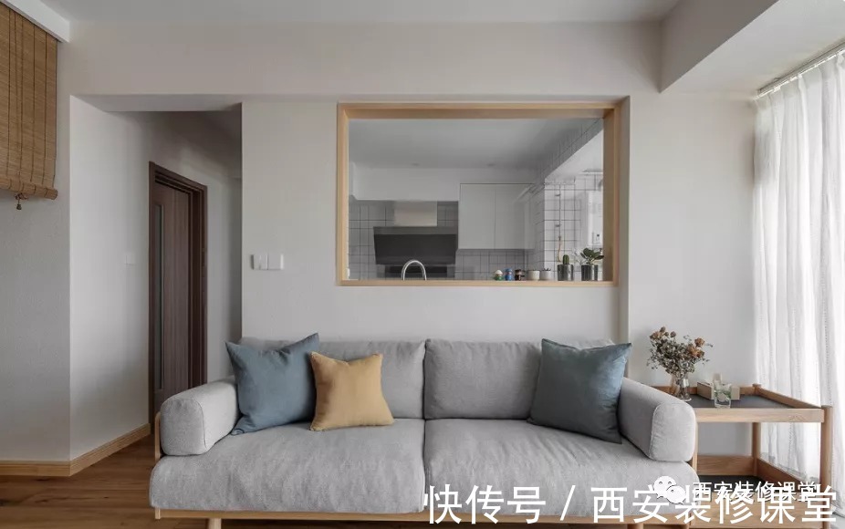 开阔|沙发墙开窗或者砸墙,放大整个空间