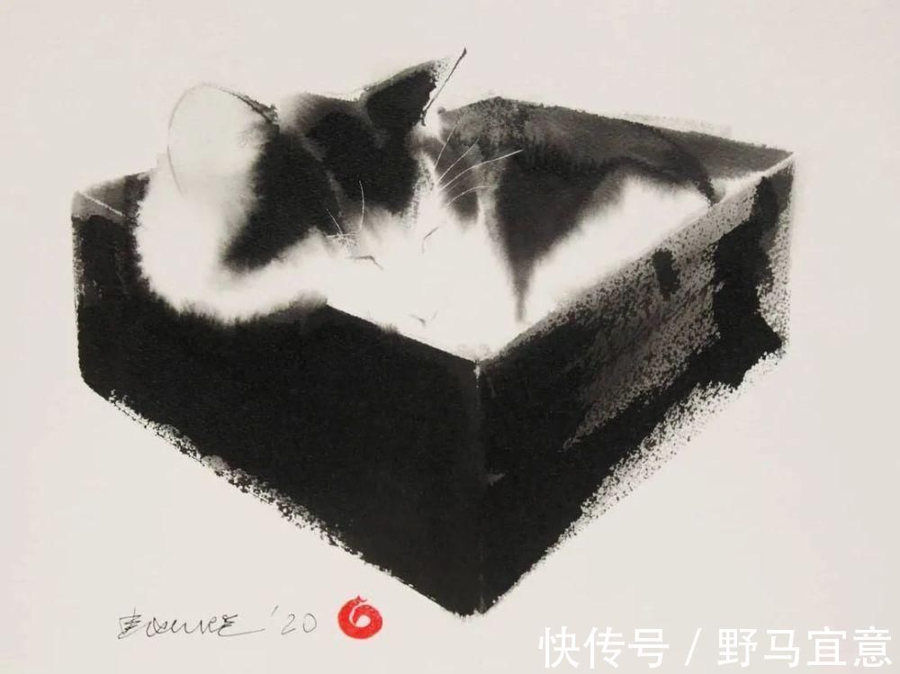 nova$专画“不正经”国画的老外,竟被10万人狂热追捧,看完作品立马佩服不已~