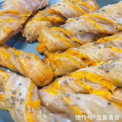 扭扭薯|儿童早餐 手抓饼制作 扭扭薯