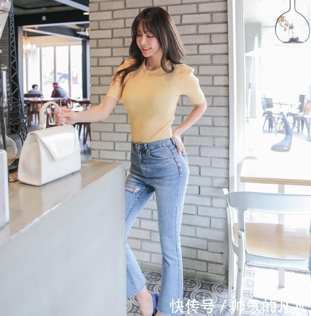 高跟鞋 牛仔裤在搭配方面完全没有限制,清凉感十足,显身材还提升气质!